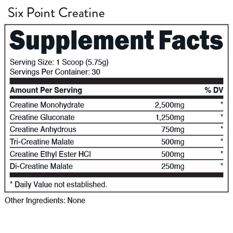 Bucked Up - 6 Point Creatine