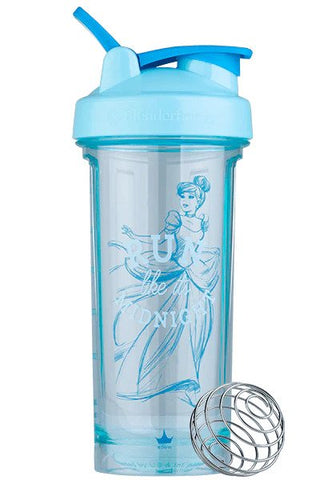 BlenderBottle Pro 28oz "Run Like It's Midnight" - Cinderella Princess Shaker cup