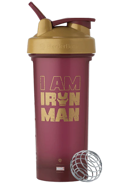 BlenderBottle Classic 28oz "I Am Iron Man" - Marvel Iron Man