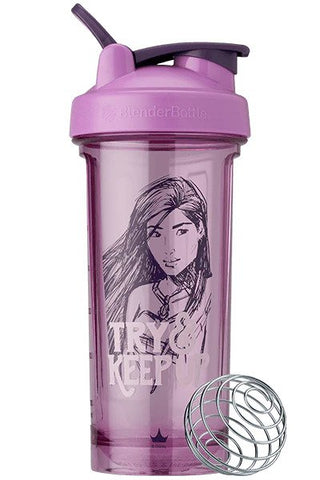 BlenderBottle Pro 28oz "Try and Keep Up" - Pocahontas Princess Shaker cup