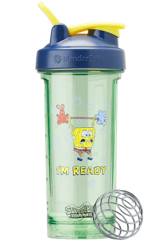 BlenderBottle Pro 28oz "I'm Ready" - SpongeBob SquarePants Shaker Cup