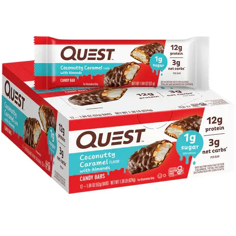 Quest Nutrition Coconutty Caramel Candy Bar