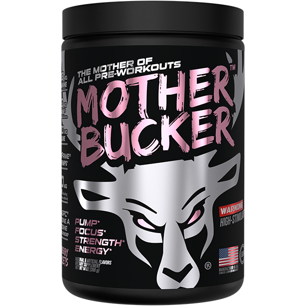 Bucked Up Mother Bucker Pre-Workout - Strawberry Super Sets