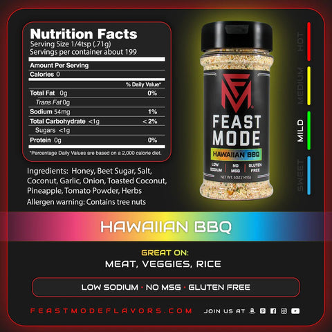 Feast Mode Seasoning - Hawaiian BBQ