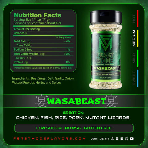 Feast Mode Seasoning - Wasabeast