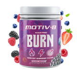 Motiv8 Burn Preworkout Fat Burning Powder  (Select Flavor)