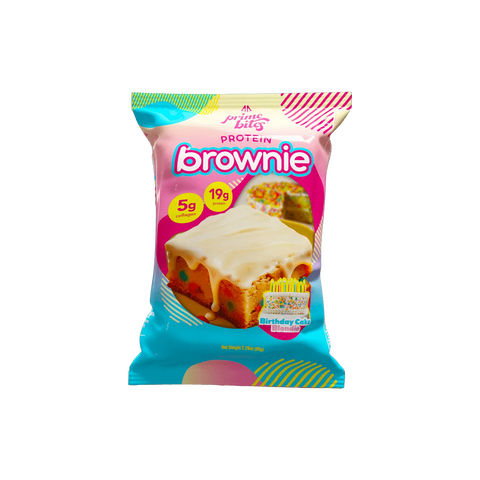 Alpha Prime - Prime Bites Protein Brownie - Birthday Cake Blondie (Select Size)