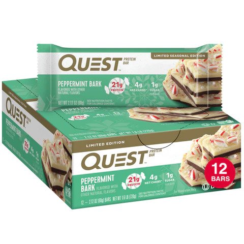Quest Nutrition Protein Bar - Peppermint Bark