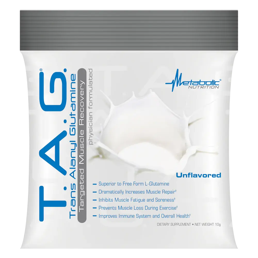 Metabolic Nutrition T.A.G. Glutamine Single Serving (Select Flavor)