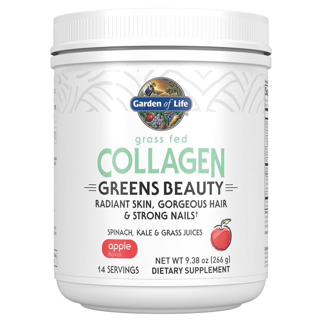 Garden of Life Collagen Greens Beauty Apple Flavor 14srv