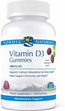 Nordic Naturals Vitamin D3 Gummies 1000iu 60 ct