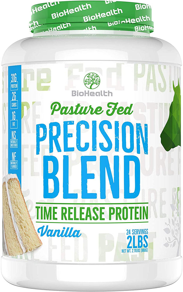 BioHealth Precision Blend - Time Release Protein Vanilla
