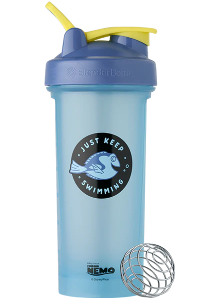 BlenderBottle 28oz "Just Keep Swimming" - Finding Nemo Shaker cup