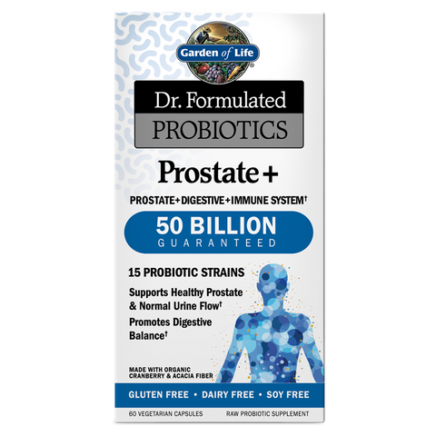 Dr. Formulated Probiotics Prostate+ 50 Billion CFU