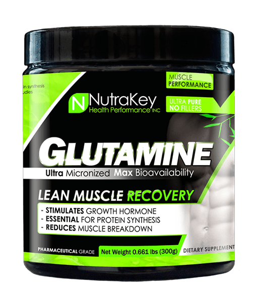 NutraKey Glutamine Powder 300g Unflavored