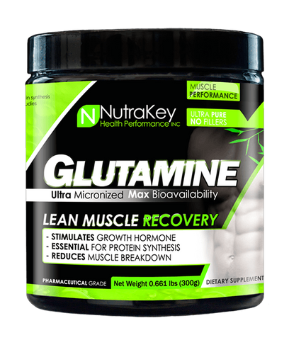 NutraKey Glutamine Powder 300g Unflavored