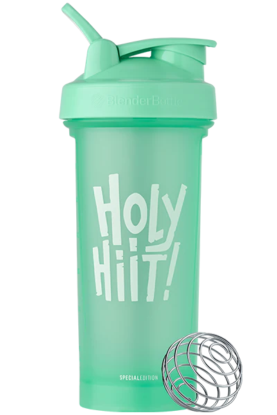 BlenderBottle 28oz "Holy Hiit!" - Gym Humor Series Shaker cup