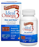 Ideal Omega3 Fish Oil Softgels, Orange Flavor (30ct/60ct)