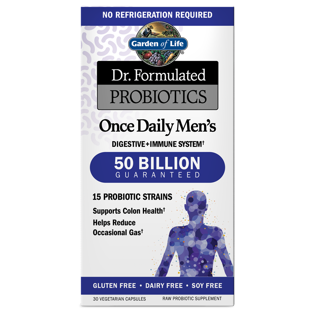 Dr. Formulated Probiotics Once Daily Men's 50 Billion CFU
