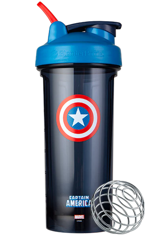 BlenderBottle Pro 28oz Captain America  -  Marvel Shaker cup
