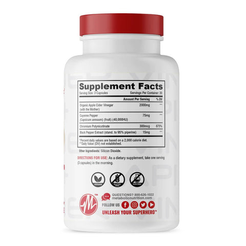 Metabolic Nutrition Apple Cider Vinegar