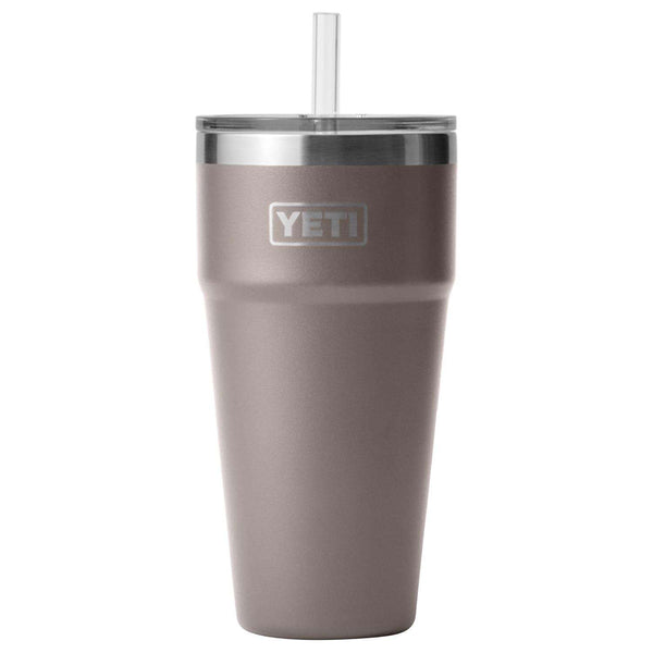 YETI Rambler 26 Oz Offshore Blue Stackable Straw Cup New Limited Edition  Color