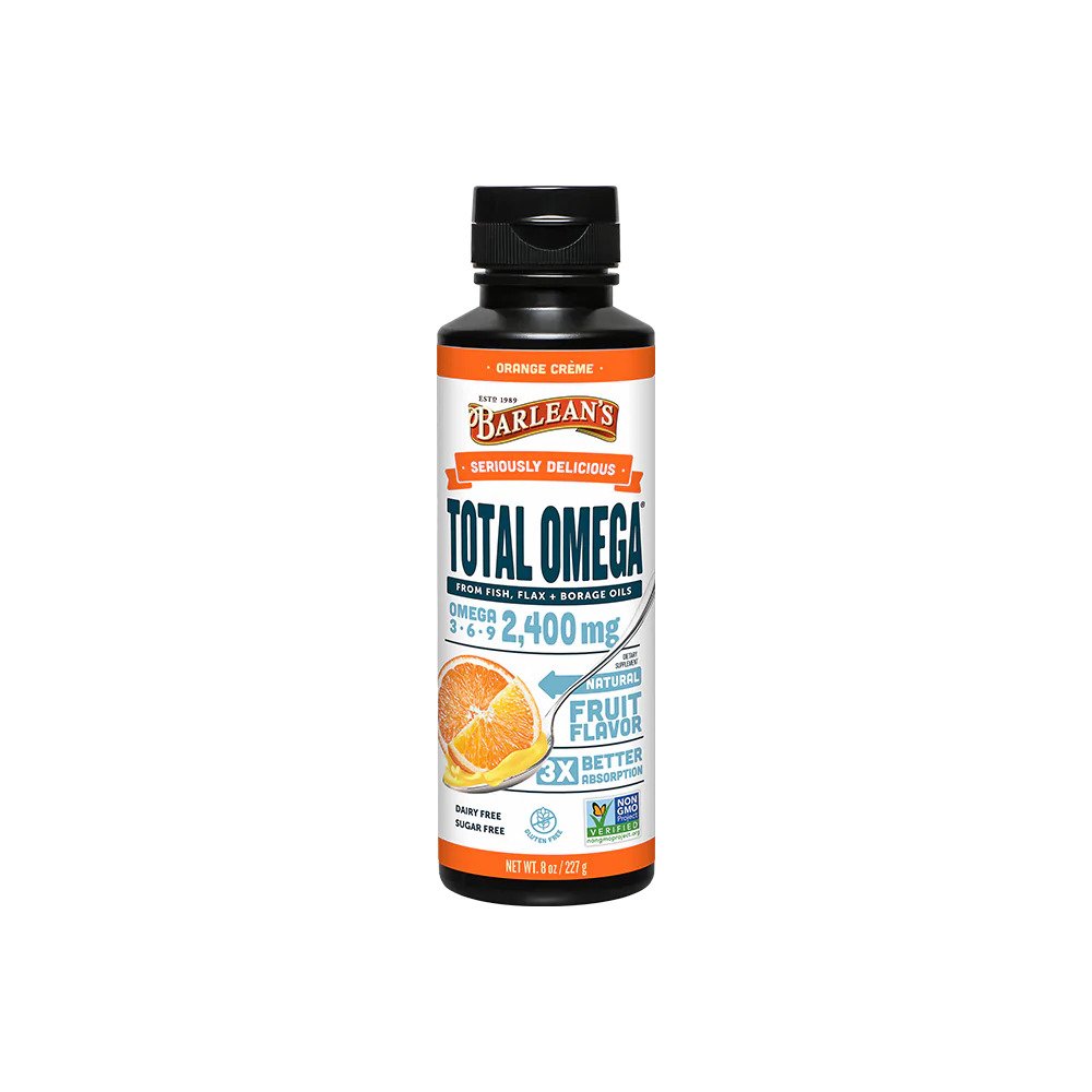 Barlean's Seriously Delicious Total Omega Orange Creme 16oz
