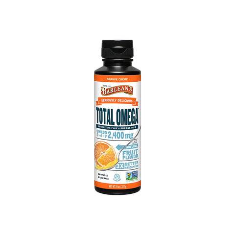 Barlean's Seriously Delicious Total Omega Orange Creme 16oz