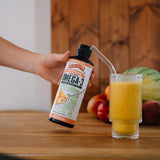 Barlean's Seriously Delicious Plant Based Omega-3 Algae Oil - Ginger Peach