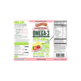 Barlean's Seriously Delicious Plant Based Omega-3 Algae Oil Pink Lemonade