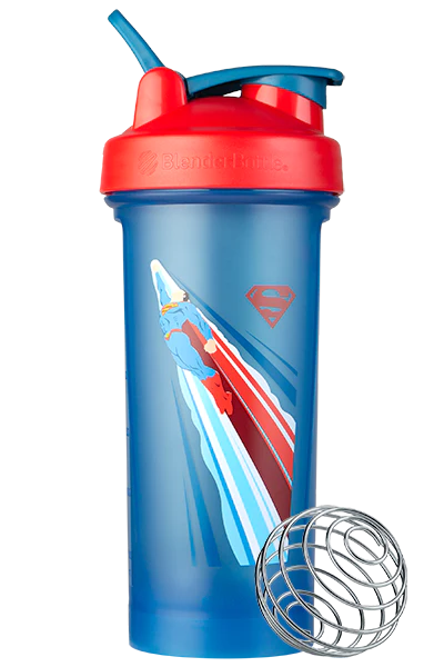 BlenderBottle Classic 28oz Superman DC Comics Series Shaker Cup
