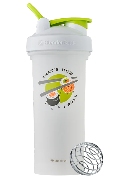 BlenderBottle 28oz "That's How I Roll" - Foodie Series Shaker cup