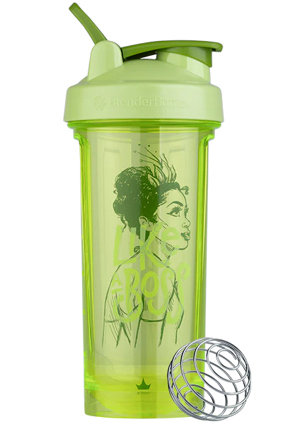 BlenderBottle Pro 28oz "Like A Boss" - Tiana/Princess and the Frog Princess Shaker cup