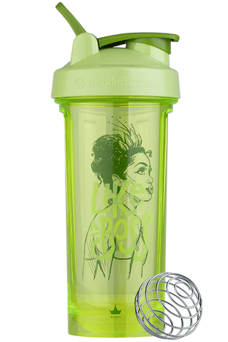 BlenderBottle Pro 28oz "Like A Boss" - Tiana/Princess and the Frog Princess Shaker cup