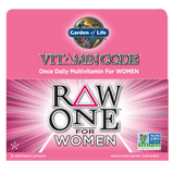 Garden Of Life Vitamin Code Raw One For Women 75 Day Supply