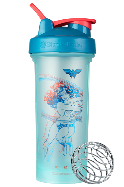 BlenderBottle Pro Series Shaker Cup, 28oz, Blue - Captain Marvel Logo, Size: 28 fl oz