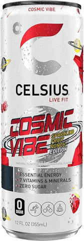 Celsius Cosmic Vibe - 12oz Can Sparkling Energy Drink
