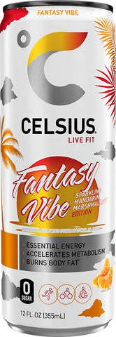 Celsius Fantasy Vibe - 12oz Can Sparkling Energy Drink