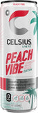 Celsius Peach Vibe 12oz Can Sparkling Energy Drink