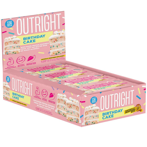 Outright Bar - Birthday Cake Real Food Protein Bar