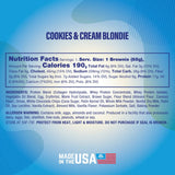 Alpha Prime - Prime Bites Protein Brownie - Cookies & Cream Blondie (Select Size)