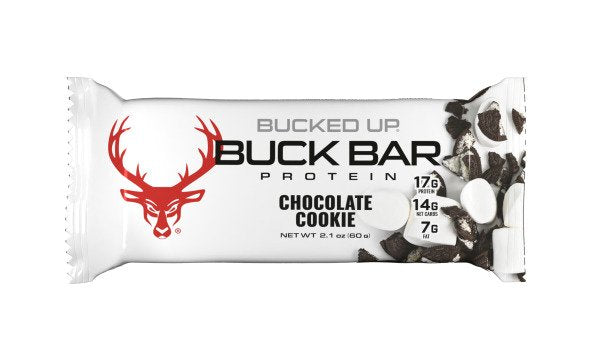*NEW* Bucked Up Buck Bar - Chocolate Cookie (Select Size)