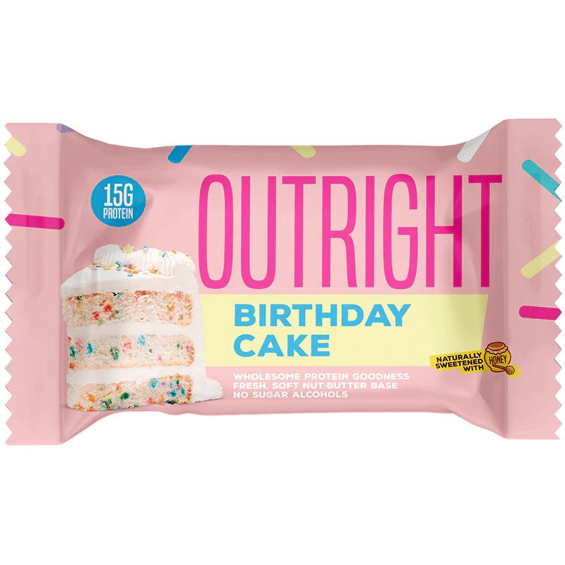 Outright Bar - Birthday Cake Real Food Protein Bar