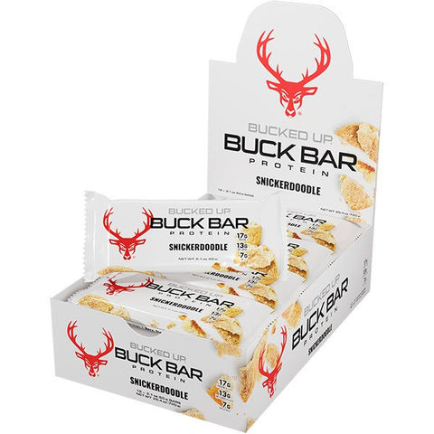 *NEW* Bucked Up Buck Bar - Snickerdoodle (Select Size)