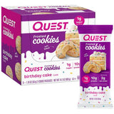 Quest Nutrition Frosted Protein Cookies - Birthday Cake (Select Size)