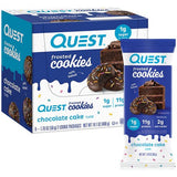 Quest Nutrition Frosted Protein Cookies - Chocolate Cake (Select Size)