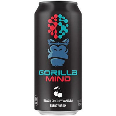 Gorilla Mind RTD Energy Drink - Black Cherry Vanilla (1 Can)