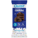 Quest Nutrition Frosted Protein Cookies - Chocolate Cake (Select Size)