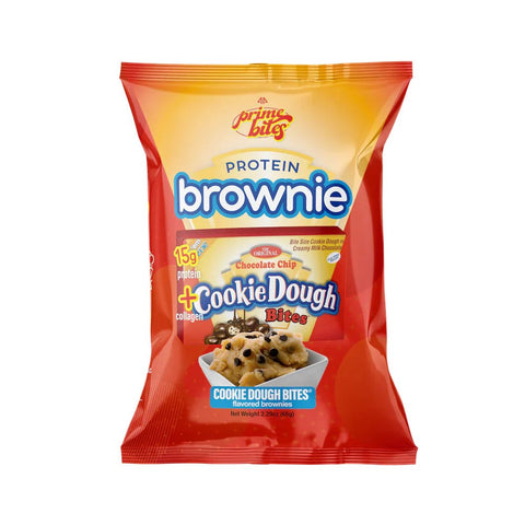 Alpha Prime - Prime Bites Protein Brownie - Cookie Dough Bites (Select Size)