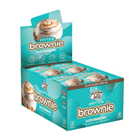 Alpha Prime - Prime Bites Protein Brownie - Glazed Cinnamon Roll (Select Size)